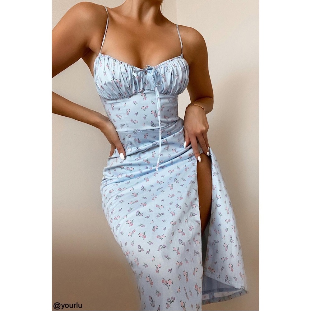 House of CB Carina Bustier Midi Dress | Size:medium